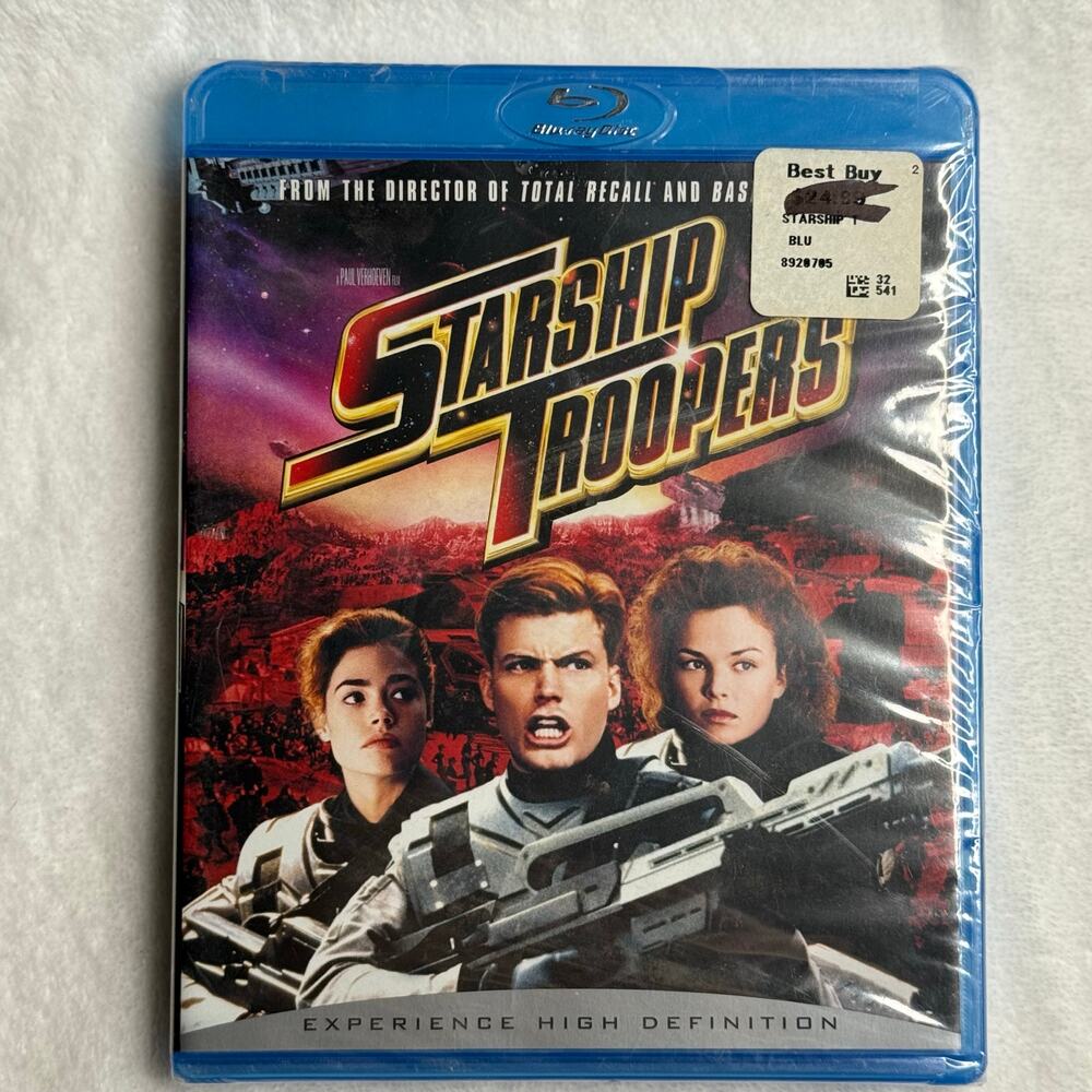 Starship‎ Troopers (1997) Blu-ray – Brand New Sealed – High Definition 1080p
